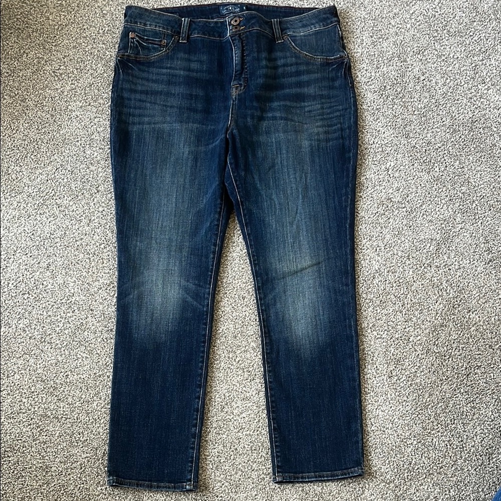 Lucky Brand Jeans Emma Straight-Leg EUC Size 20W
